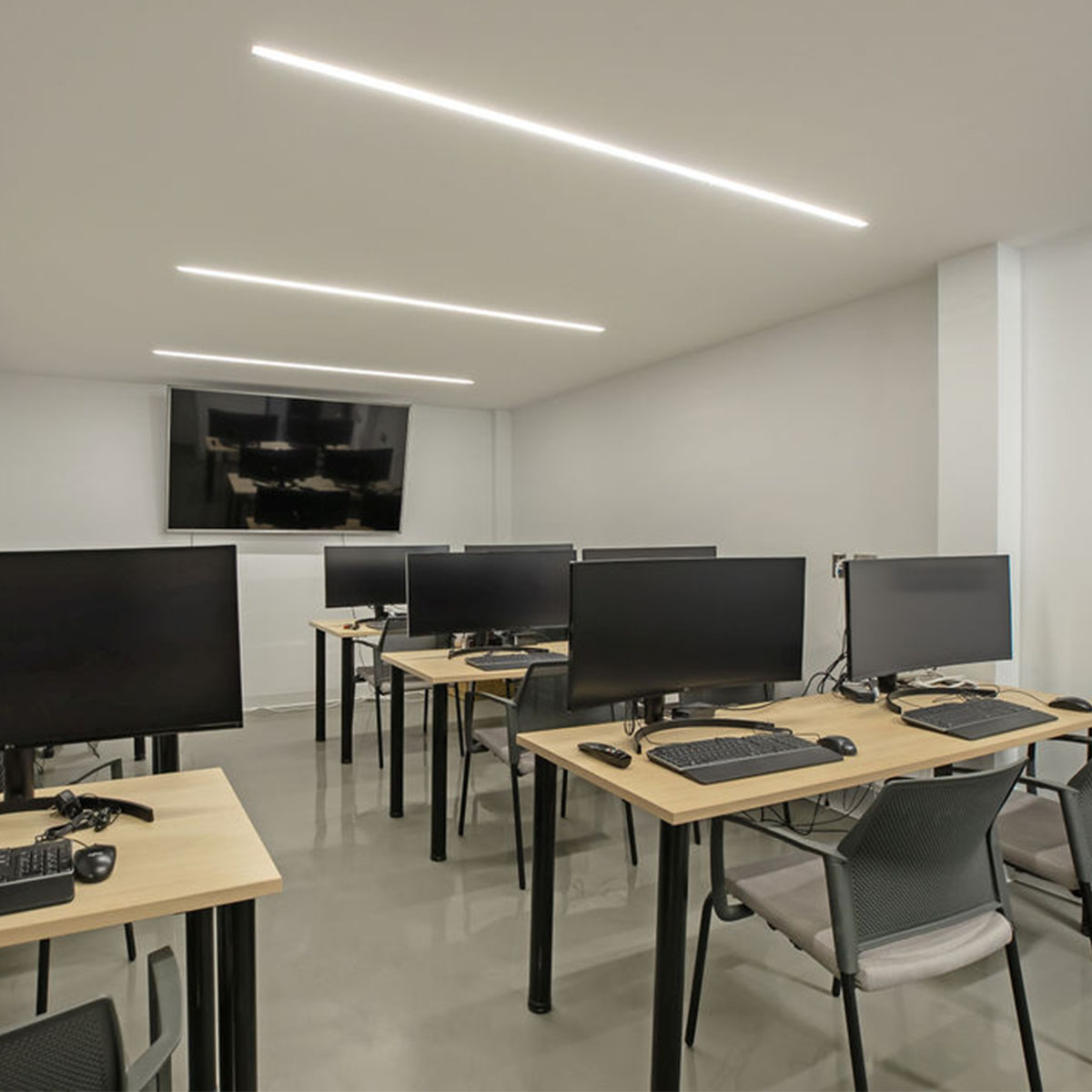 Training room and collaborative spaces