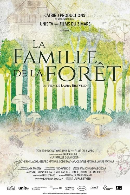 Affiche La famille de la forêt