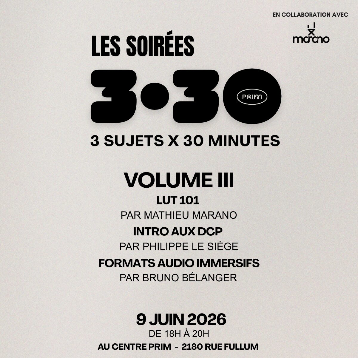 Copie de Conférences en productions et post-productions (1080 x 1080 px)